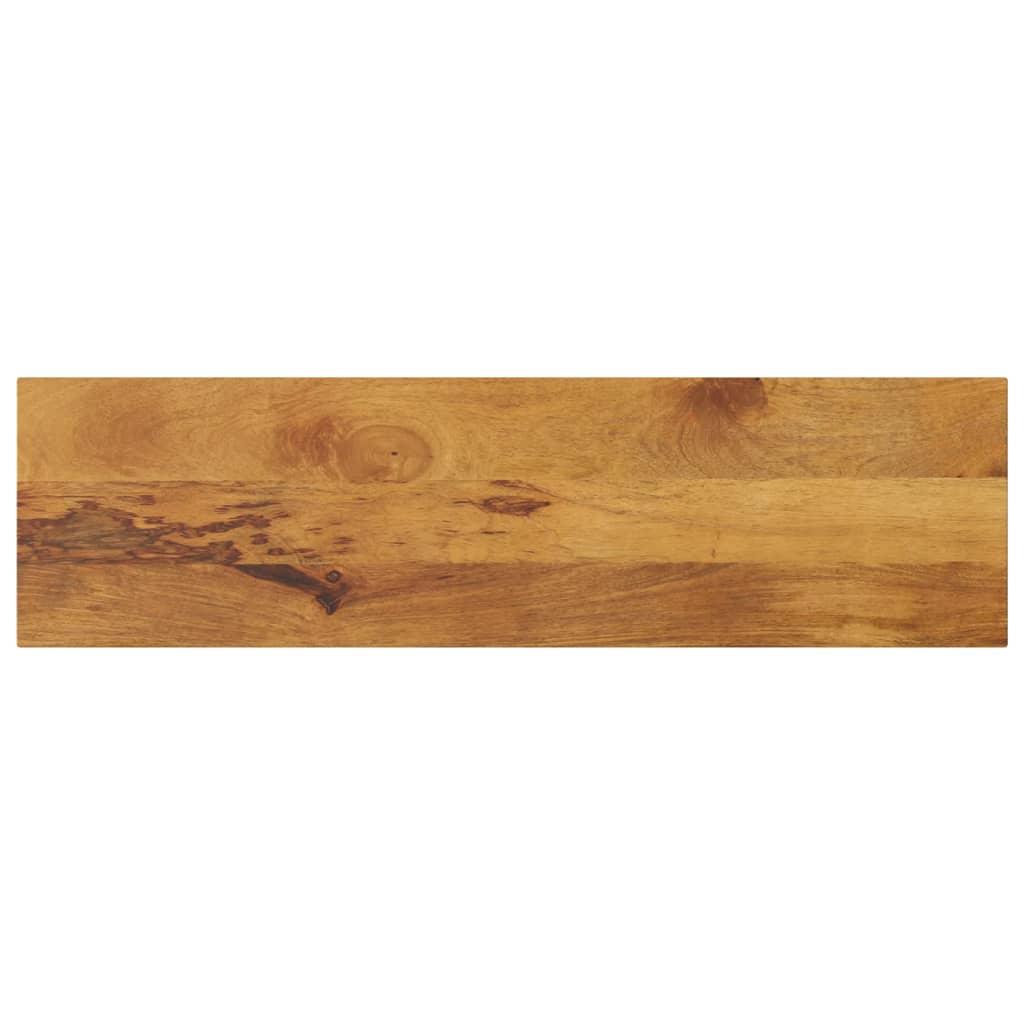 Bordplade 120x30x3,8 cm rektangulær massivt mangotræ