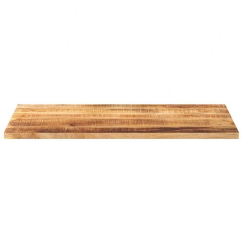 Bordplade i massivt ru mangotræ 110 x 60 x 2,5 cm