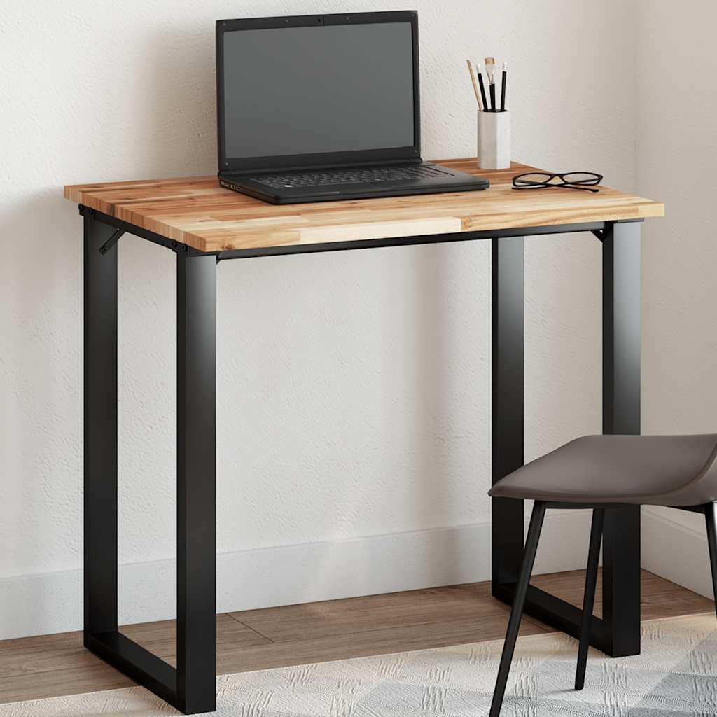 Bordplade 100x60x2 cm rektangulær massivt akacietræ