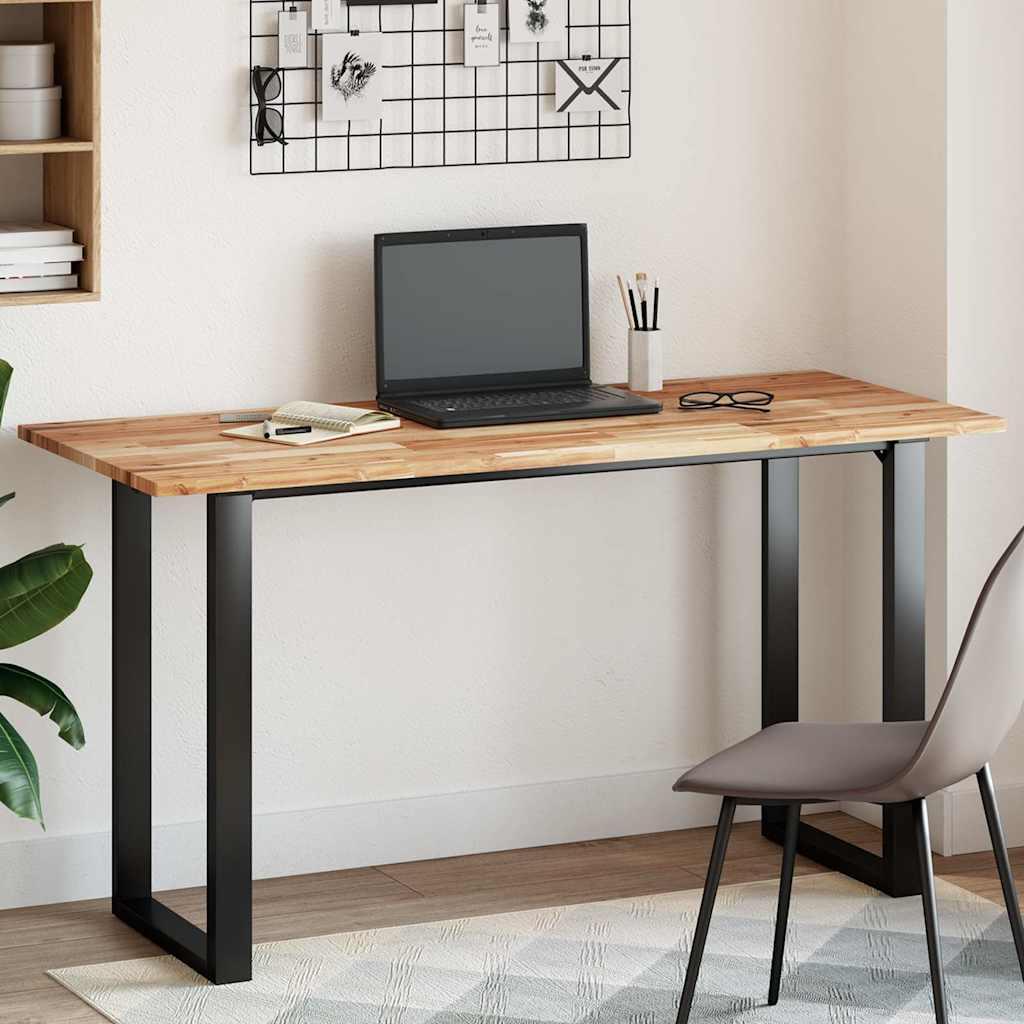 Bordplade 120x60x2 cm rektangulær massivt akacietræ