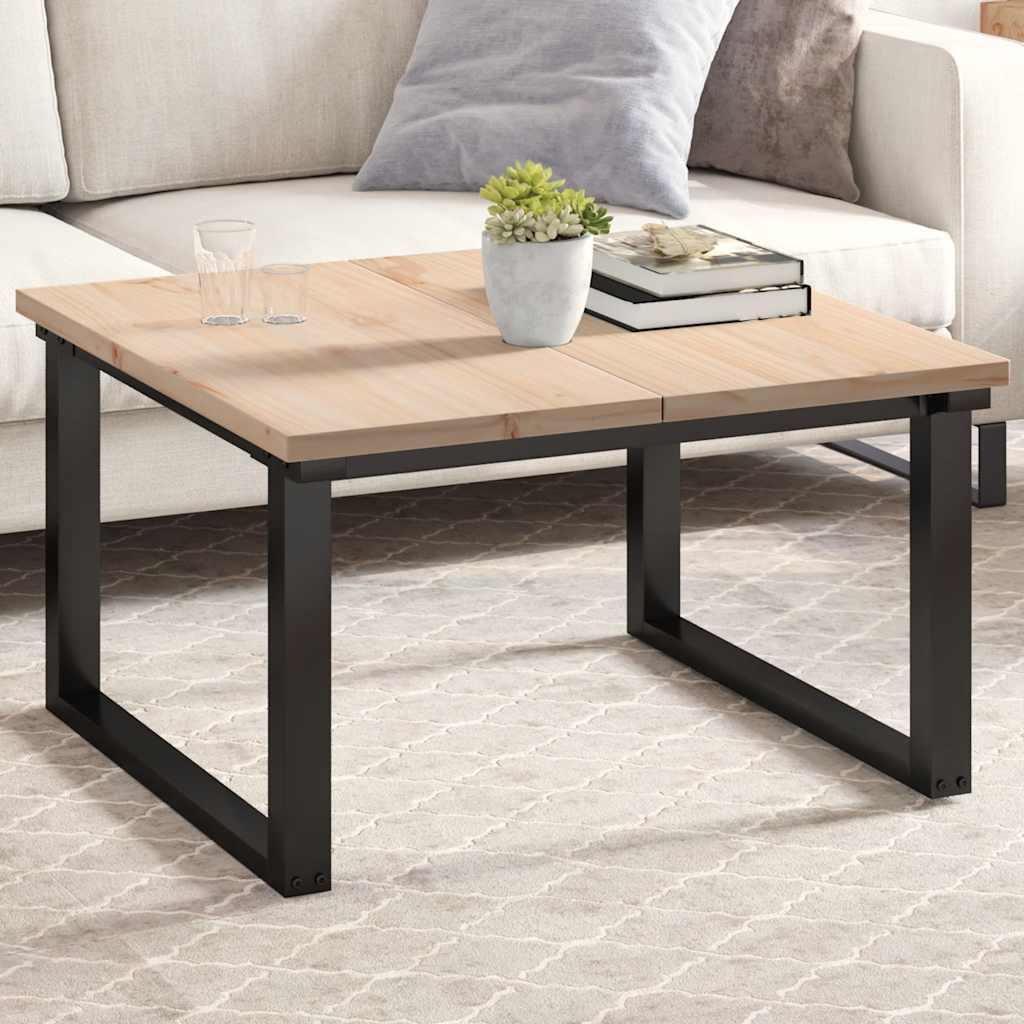 bordplader 2 stk. 80x40x2,5 cm rektangulær massivt fyrretræ