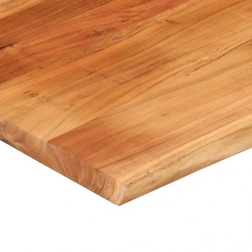 Skrivebordsplade 90x80x2,5 cm rektangulær massivt akacietræ