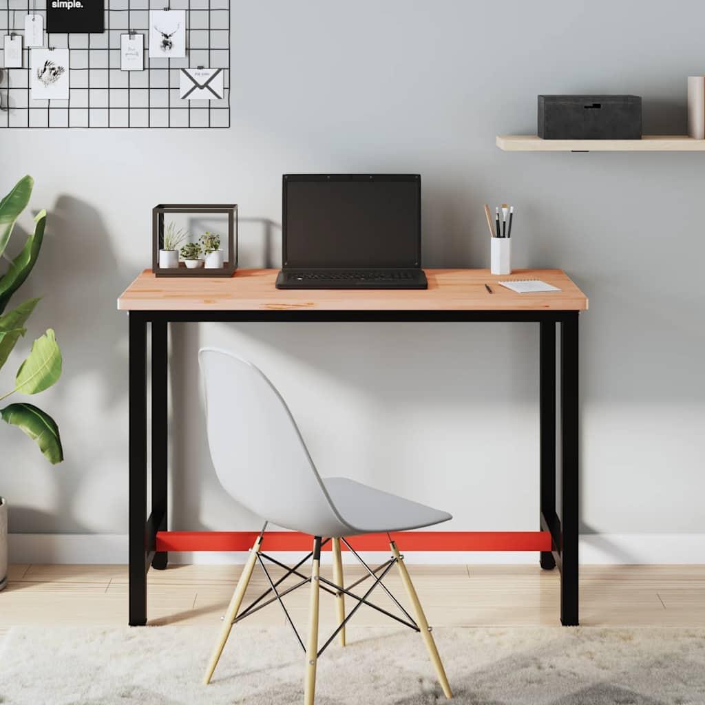 Skrivebordsplade 200X55X2,5 Cm Massivt Bøgetræ - 115 x 55 x 2.5 cm