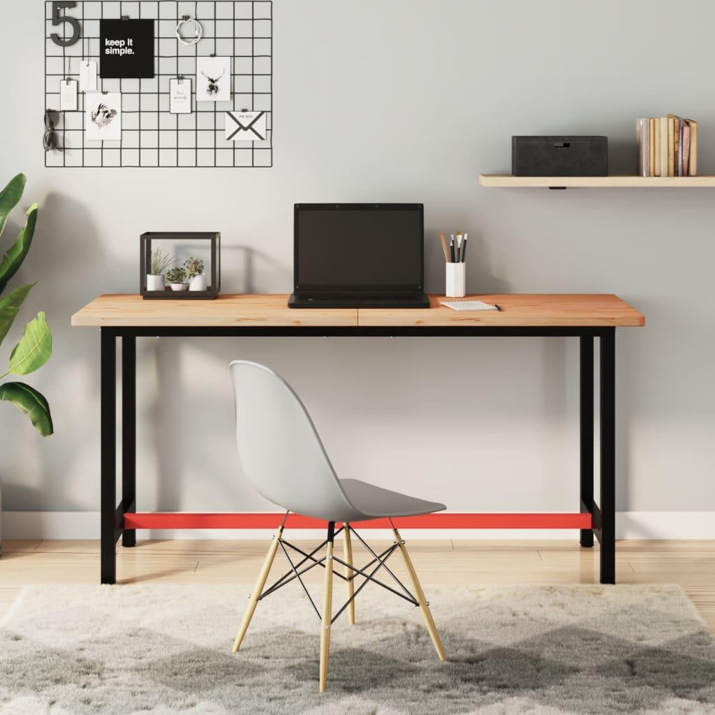 Skrivebordsplade 200X55X2,5 Cm Massivt Bøgetræ - 150 x 55 x 2.5 cm