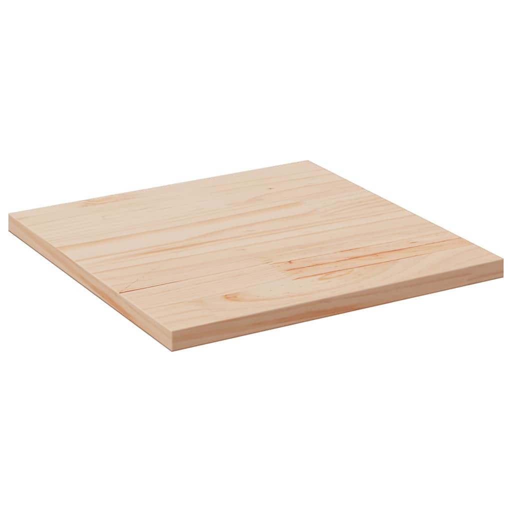 Bordplade 110X60X2,5 Cm Oval Massivt Fyrretræ - Naturfarvet / 60 x 60 x 2.5 cm