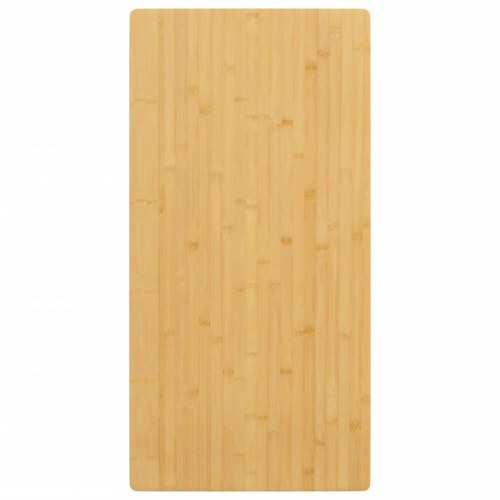 Bordplade i bambus 40 × 80 × 2,5 cm - rektangulær
