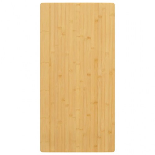 Bordplade i bambus 50 × 100 × 2,5 cm - rektangulær