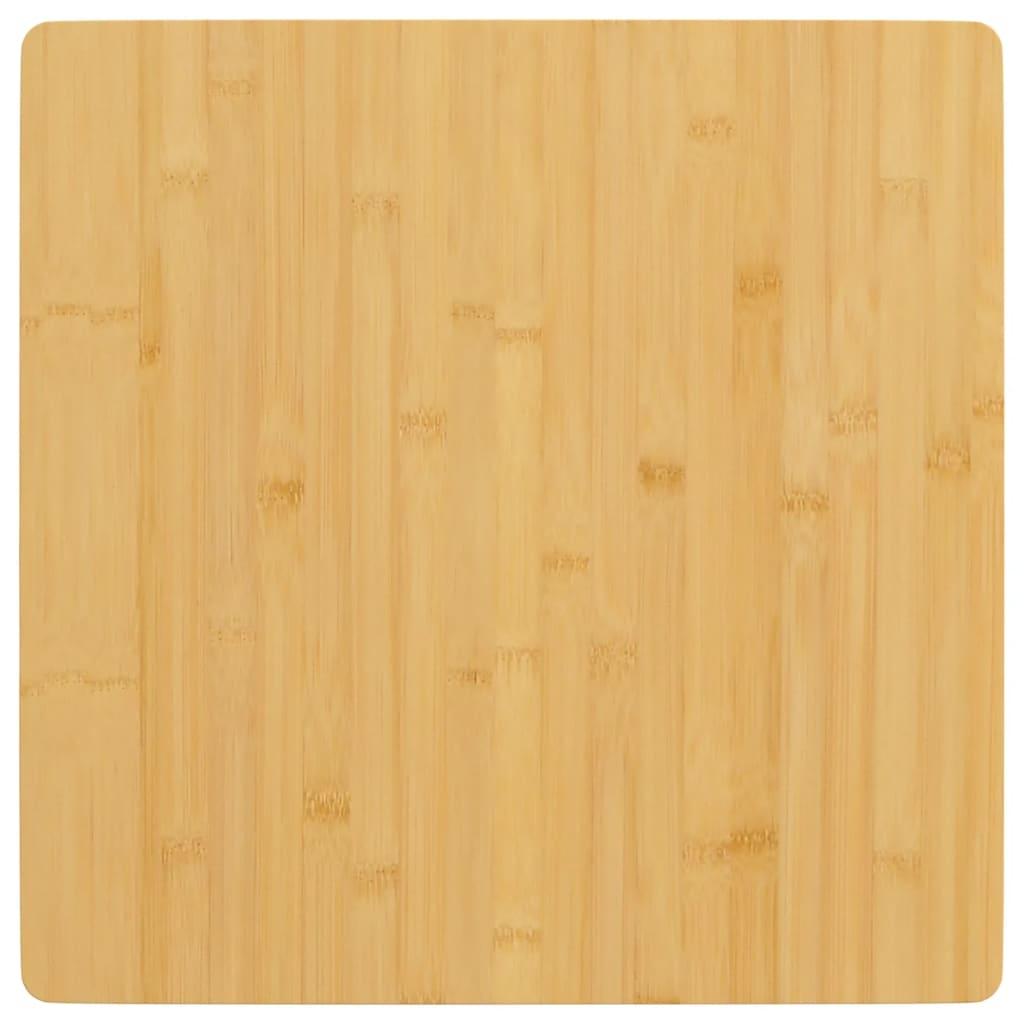 Bordplade 40x40x2,5 cm bambus