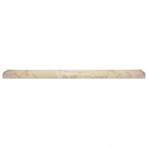 Bordplade Ø40x2,5 cm marmor cremefarvet