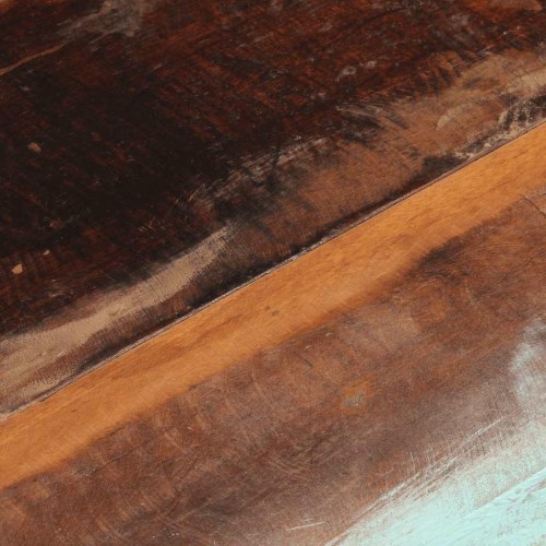 Bordplade 80x80 cm 25-27 mm firkantet massivt genbrugstræ