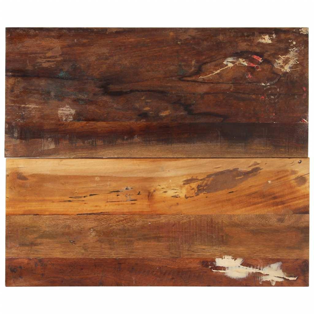 Bordplade 15-16 Mm 60X60 Cm Massivt Akacietræ - Massivt genanvendt træ / 60 x 70 cm 15-16 mm