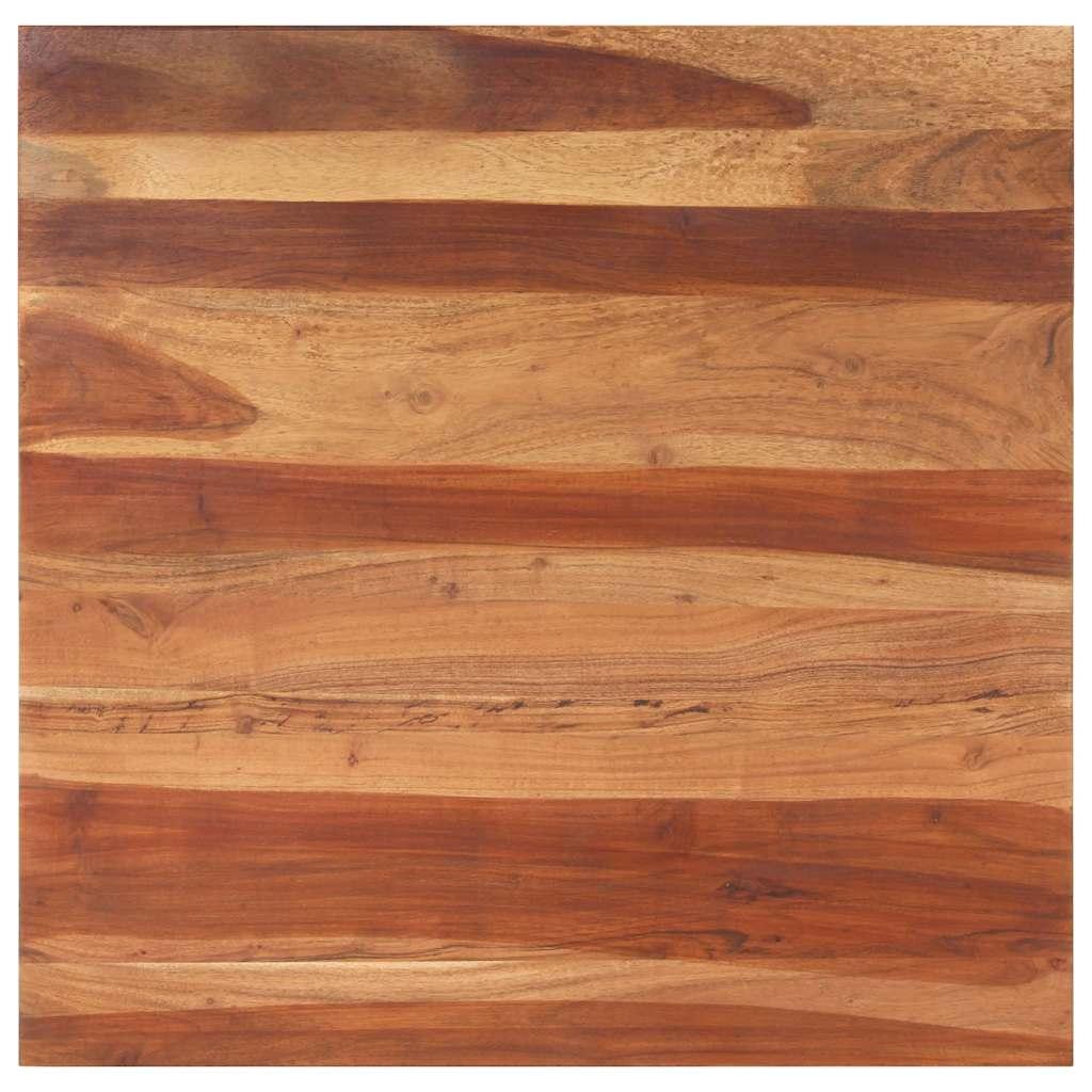 Bordplade 15-16 Mm 60X60 Cm Massivt Akacietræ - Massivt sheeshamtræ / 80 x 80 cm 15-16 mm