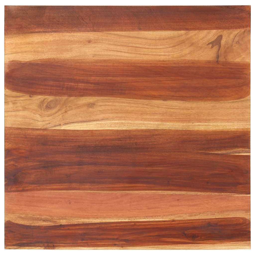 Bordplade 15-16 Mm 60X60 Cm Massivt Akacietræ - Massivt sheeshamtræ / 70 x 70 cm 15-16 mm