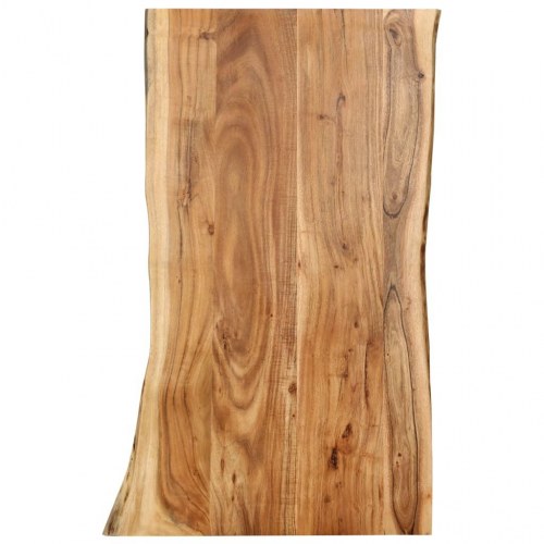 Bordplade i massivt akacietræ 100 x (50-60) cm
