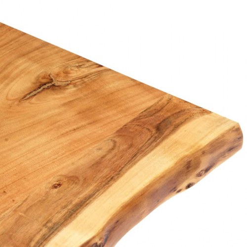 Bordplade i massivt akacietræ 100 x (50-60) cm