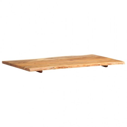 Bordplade i massivt akacietræ 100 x (50-60) cm