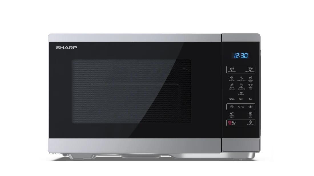 Sharp YC-MS252AE-S mikrobølgeovn 25 l - 900 W, sølv billede