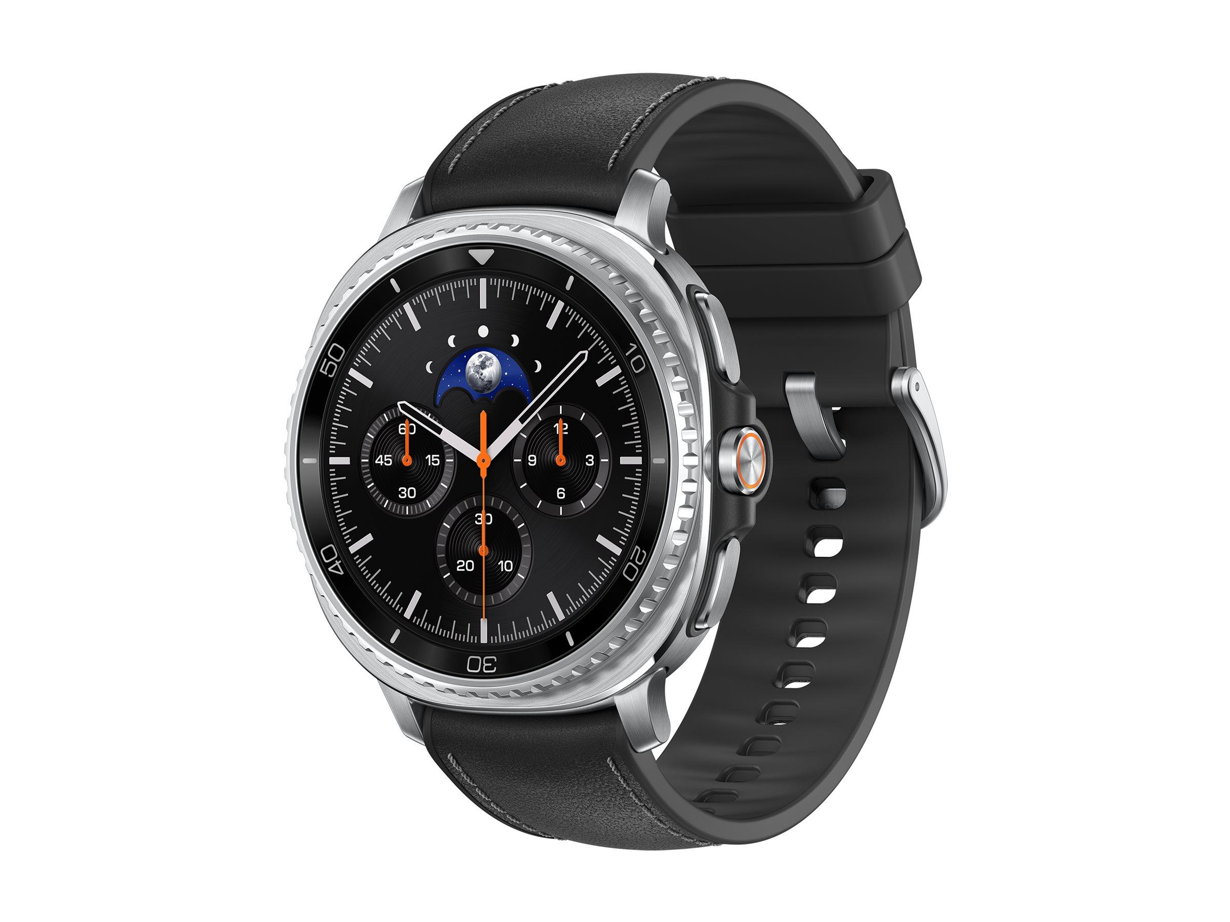 Samsung Galaxy Watch8 Classic 46 mm - Sort/Sølv smartwatch
