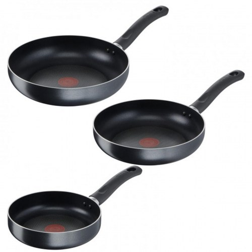 Tefal Easy Cook stegepandesæt - 3 dele, hvid aluminium (Ø20/24/26 cm) (OUTLET D)