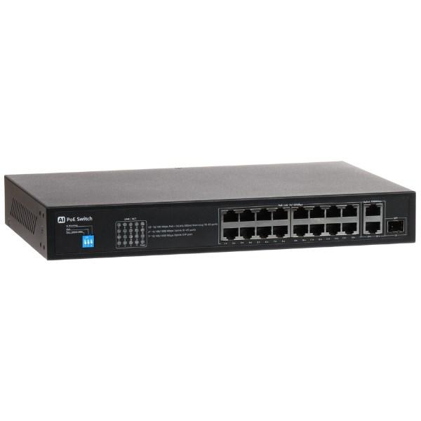 PoE switch 16-port - GTX-B1-18-16G1SFP/X