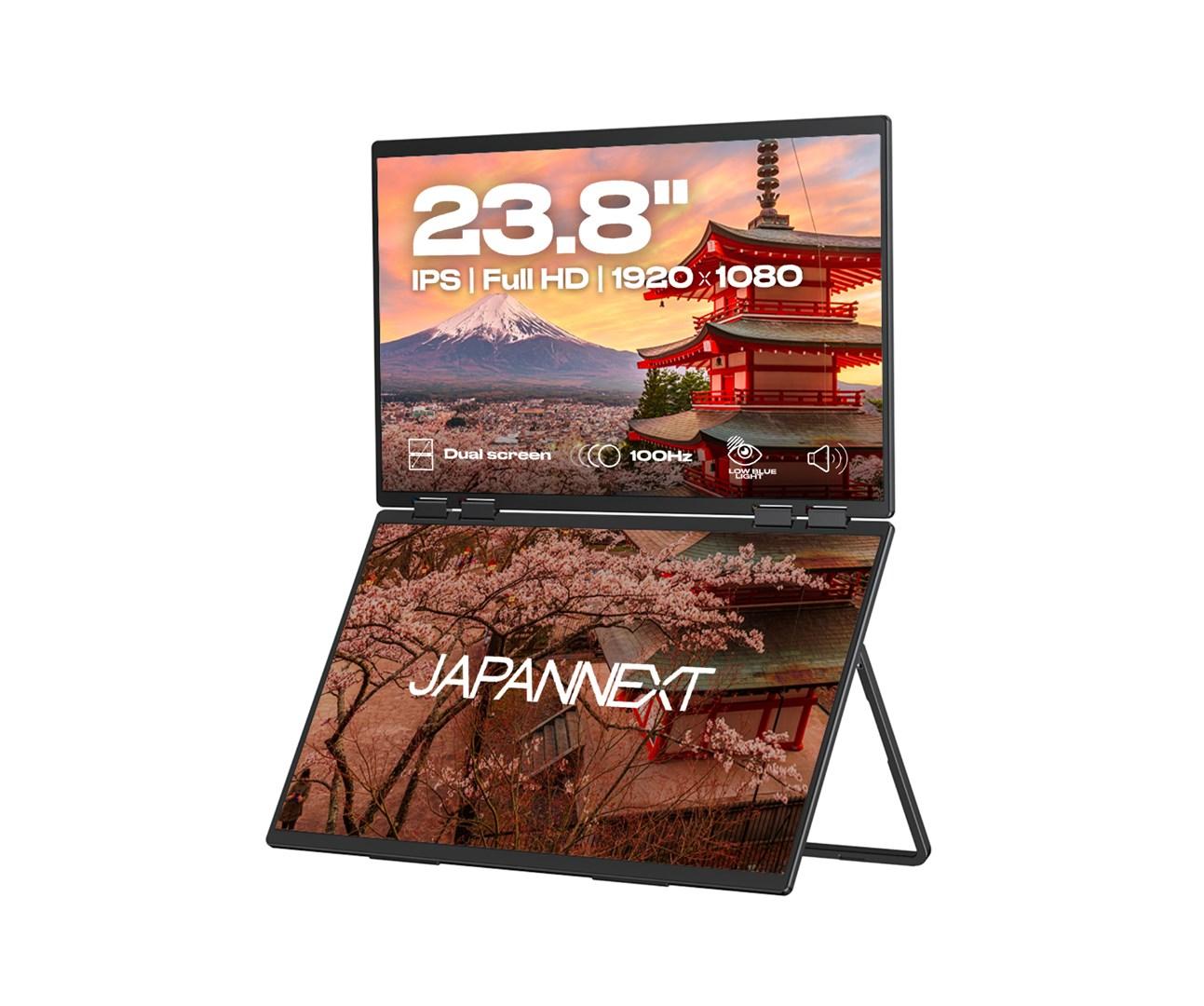 JAPANNEXT JN-DMD-IPS238F-C4 23,8" Full HD IPS skærm - sort