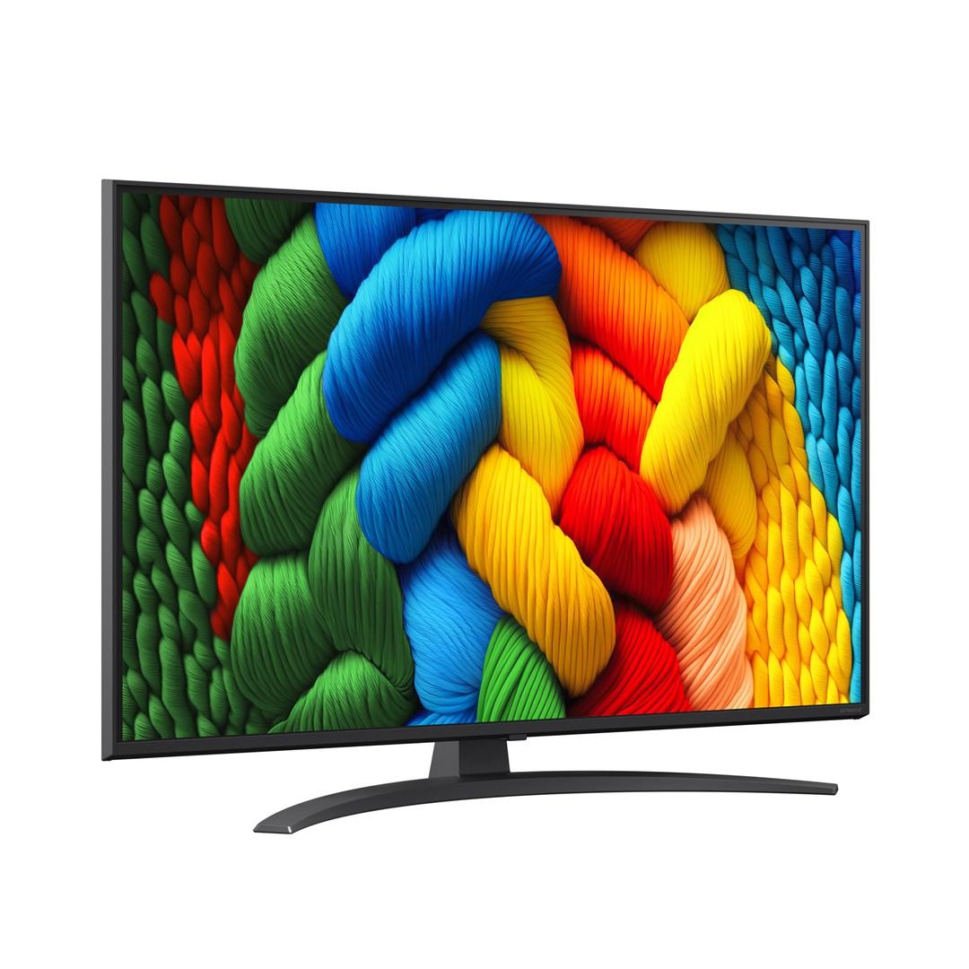 LG NanoCell AI 43NANO81A6A 43" 4K Ultra HD Smart TV - Sort