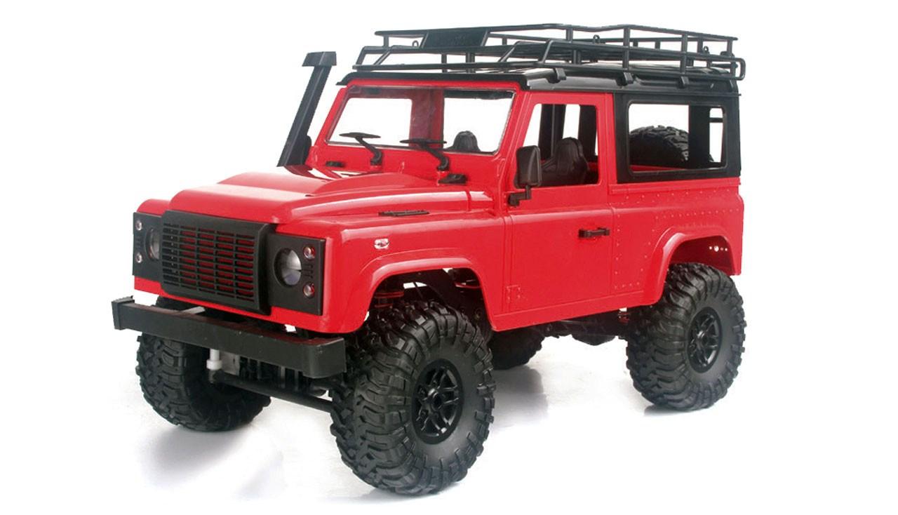 RC offroad-bil 1:16, 4WD, RTR - rød/sort (elektrisk) billede