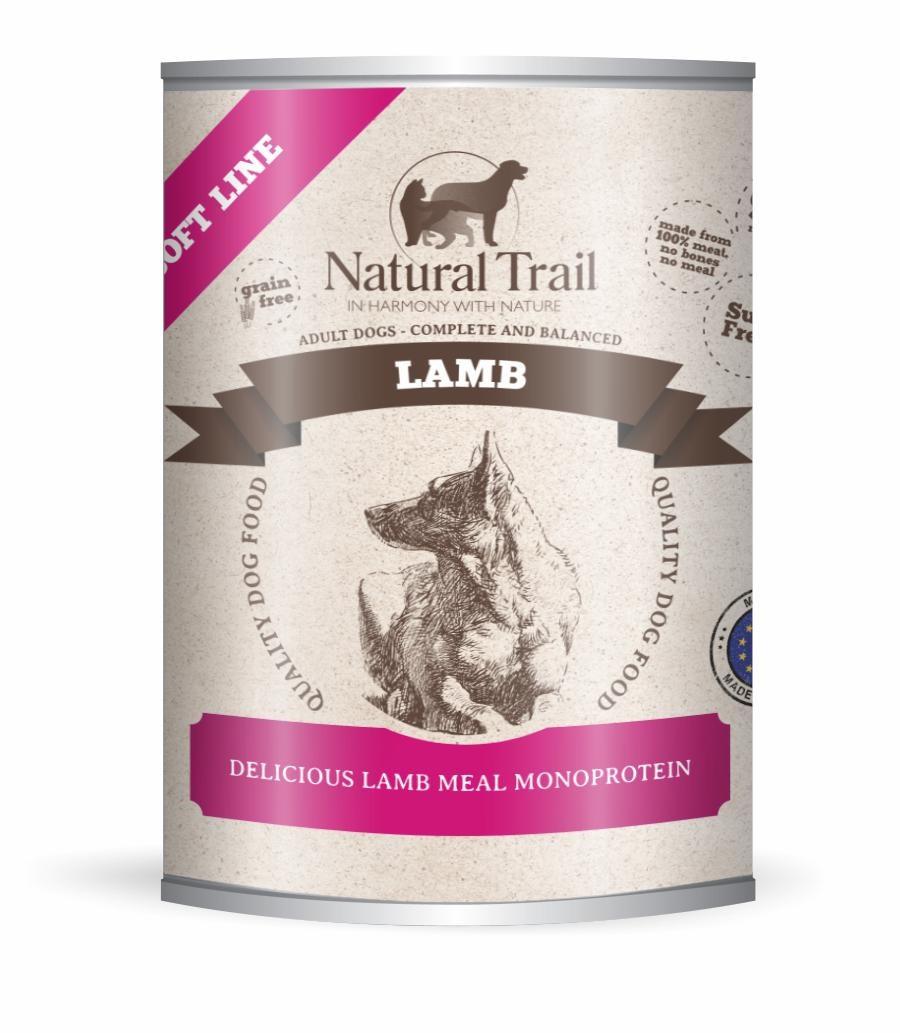 Natural Trail Soft Line Lamb - vÃ¥dfoder til hund - 800 g