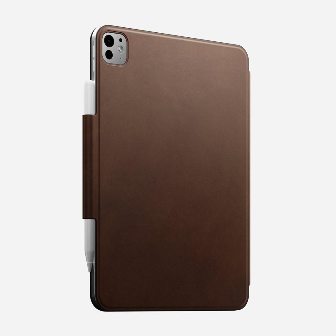 Nomad Modern Leather Folio Cover iPad Pro 11" Brown