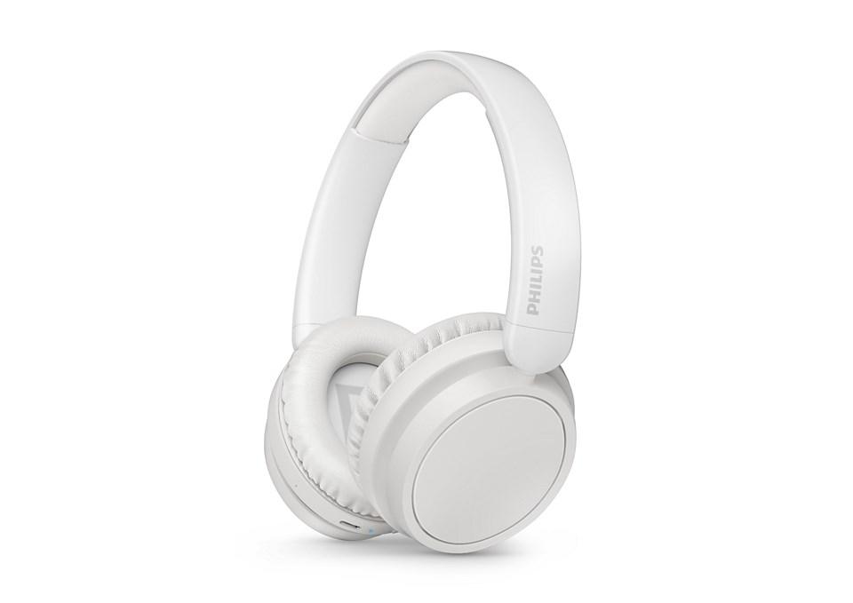 Philips 5000-serien TAH5209 trådløse on-ear hovedtelefoner - hvid billede