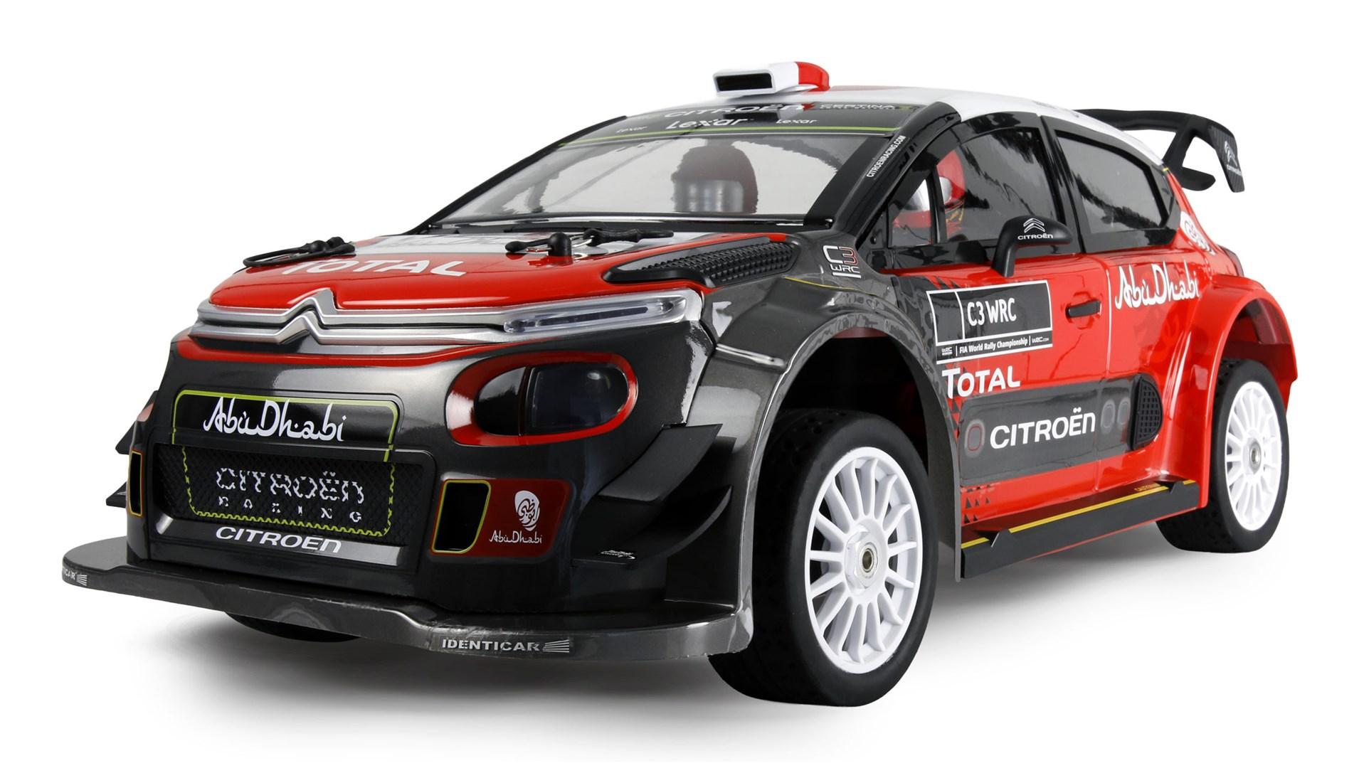 RC rallybil 1:7 - C3 WRC, børstefri 4WD, op til 65 km/t billede