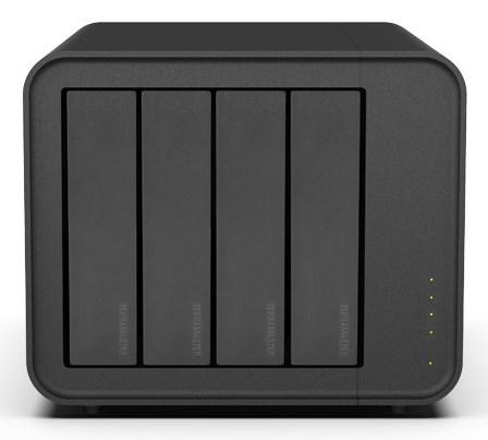 TerraMaster D4-320 4-bays desktop diskarray - Sort billede