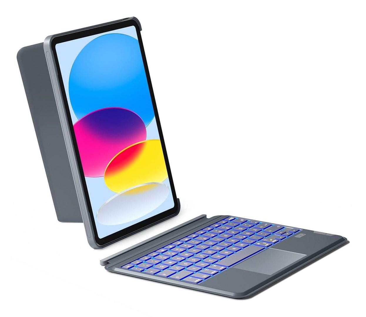 Inateck KB04112 - grÃ¥t tastatur til tablet (Apple-kompatibelt)