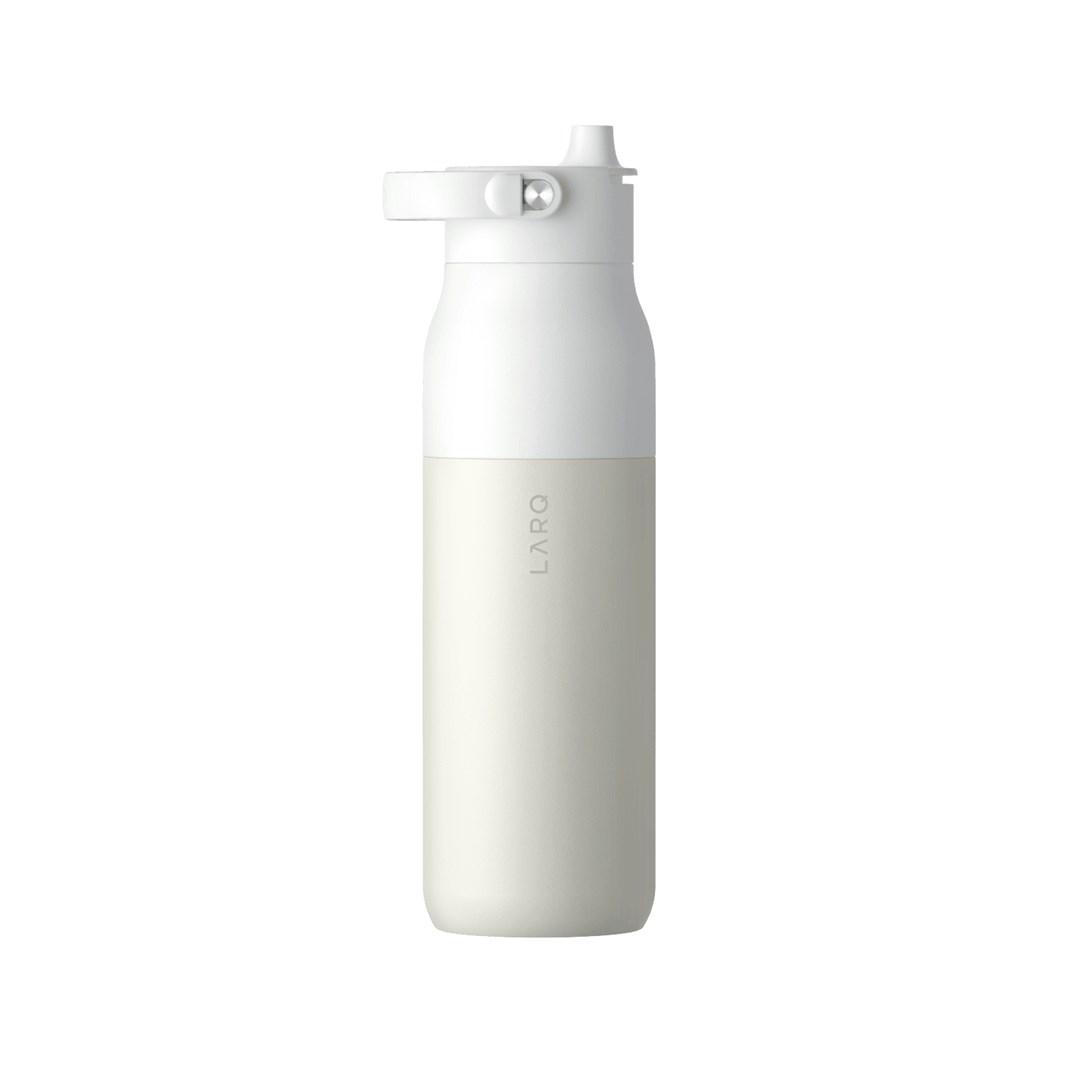 LARQ PureVis 2 drikkeflaske - 1.000 ml, rustfrit stål, beige/hvid