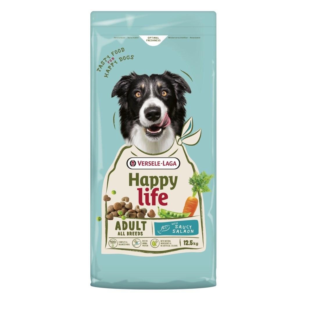 Versele-Laga Happy life Laks - tørfoder til hunde, 12,5 kg