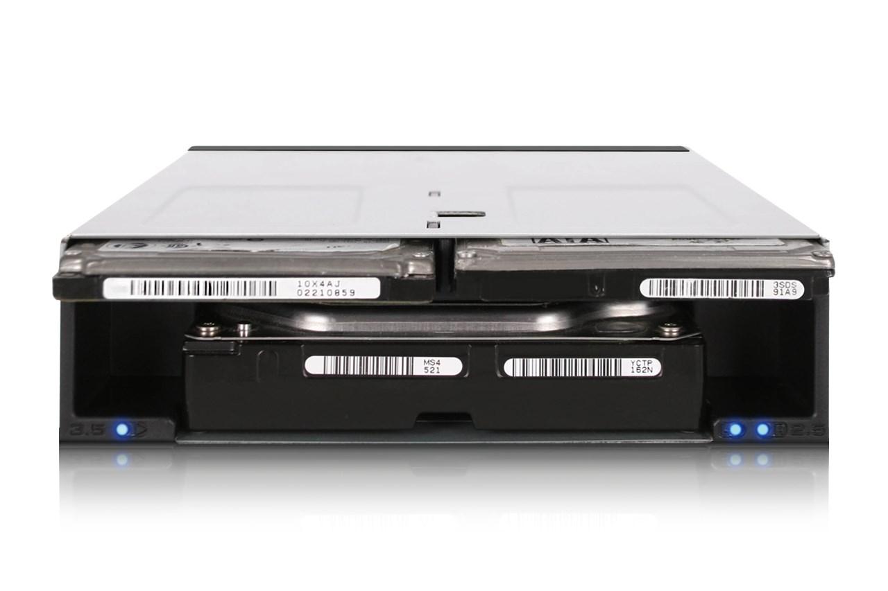 Icy Dock MB095SP-B universel HDD-bur til 2,5"/3,5" - sort billede