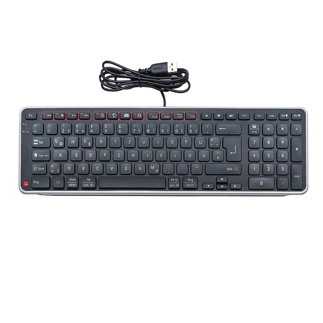 Contour Design Balance Keyboard DE - kablet tastatur (QWERTZ)