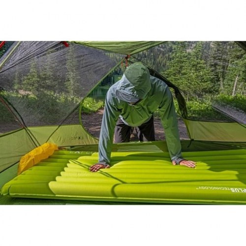 EXPED Ultra 6.5R LW - oppustelig madras til én person, grøn