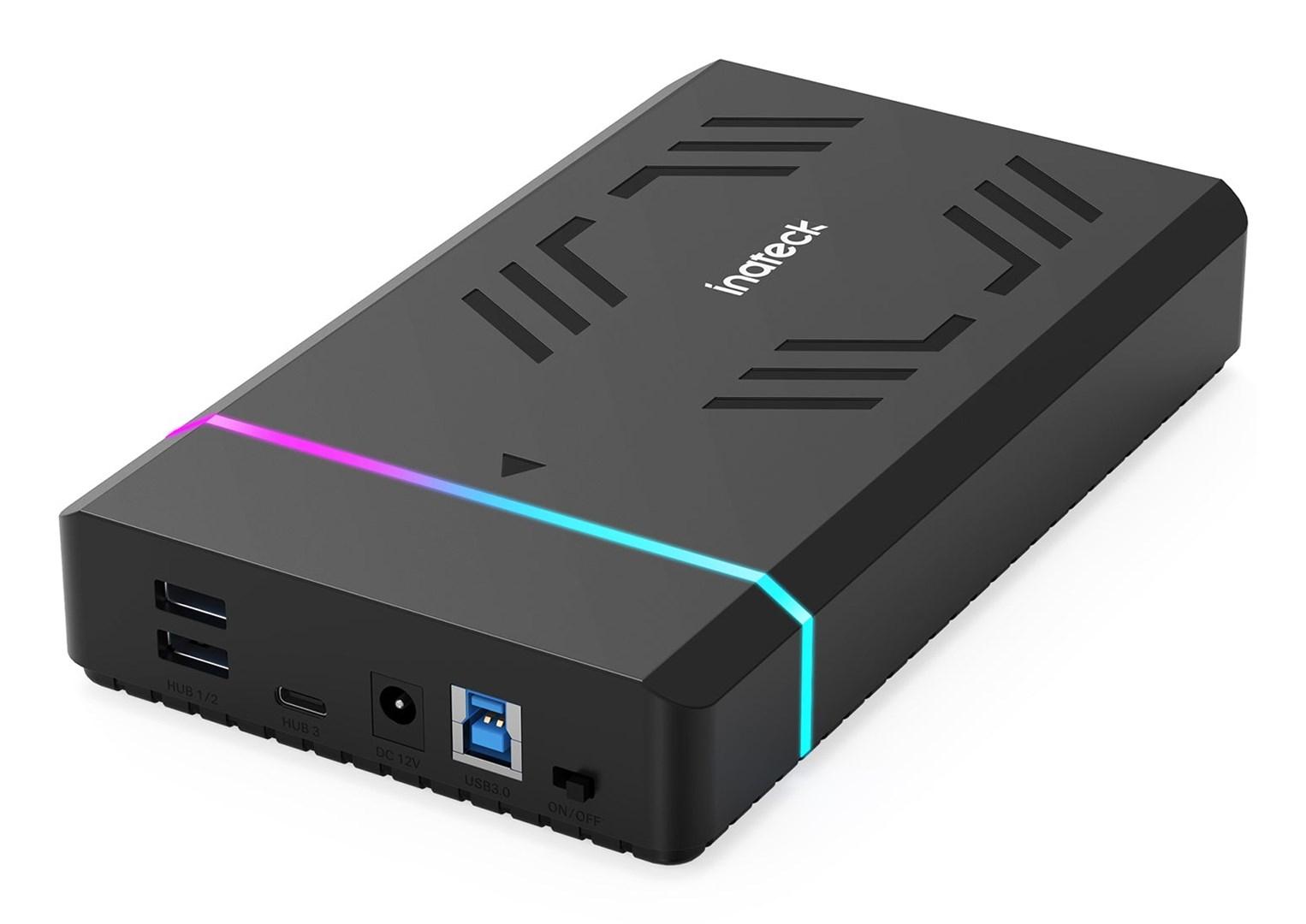 Inateck FE3003 harddiskkabinet til 2,5"/3,5" - sort