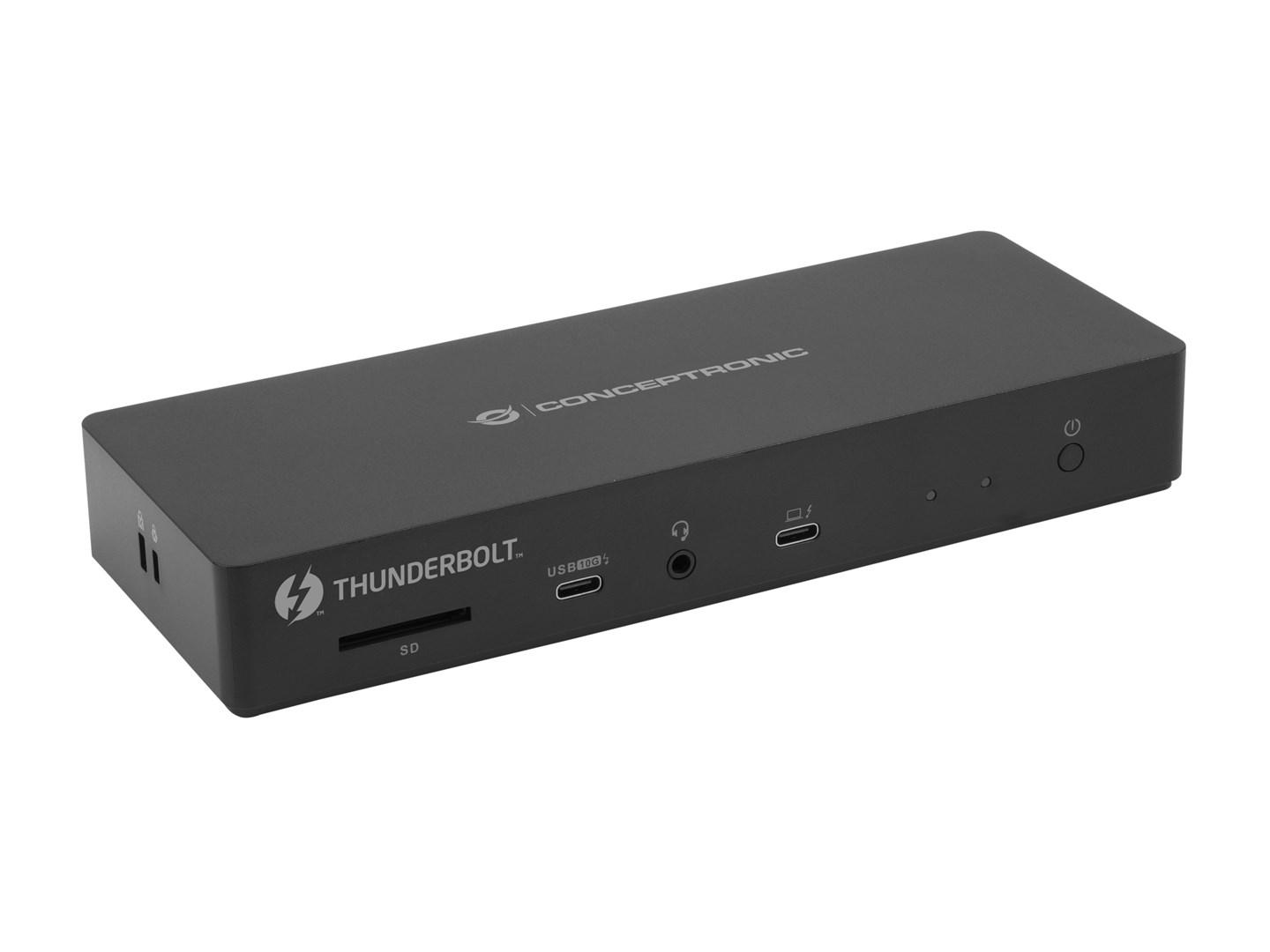 Conceptronic DONN30B 13-i-1 Thunderbolt 4 dockingstation billede