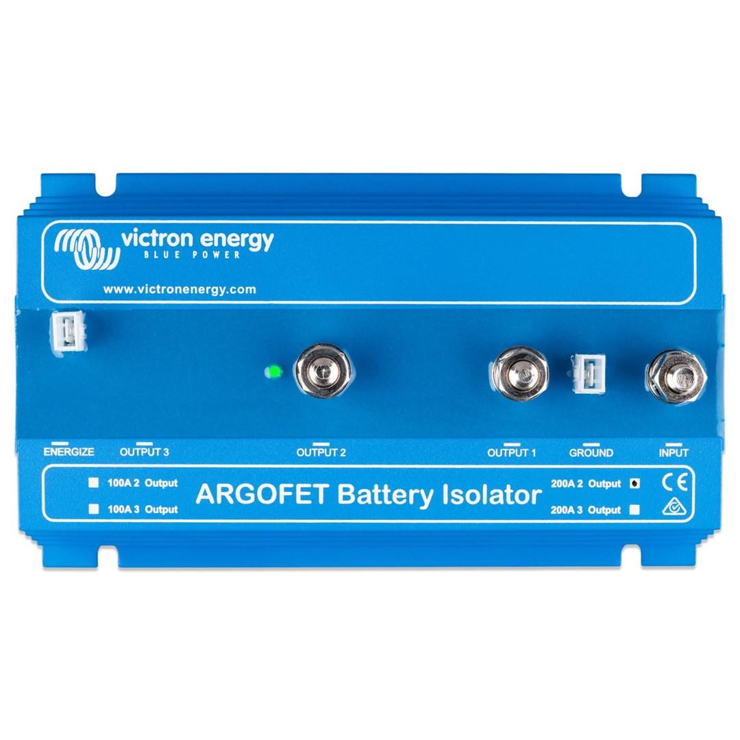 Victron Energy Argofet 200-2 - batteriisolator til 2 batterier, 200 A billede