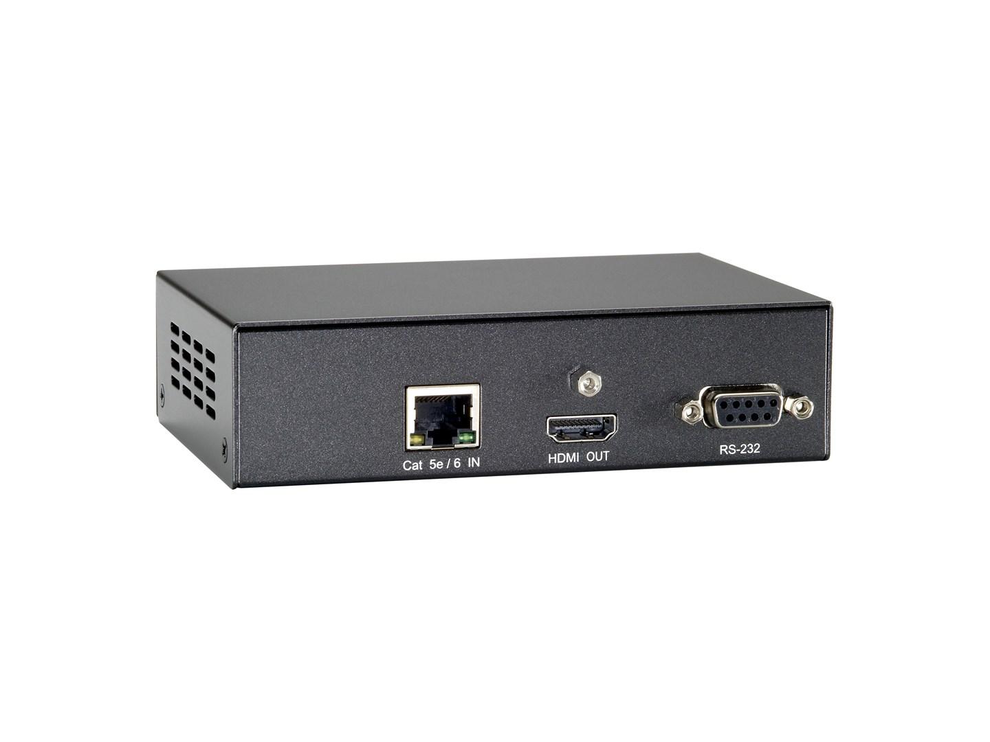 HDMI over Cat.5/6 modtager - HDBaseT, 100 m, 802.3af PoE (HVE-9211PR) billede