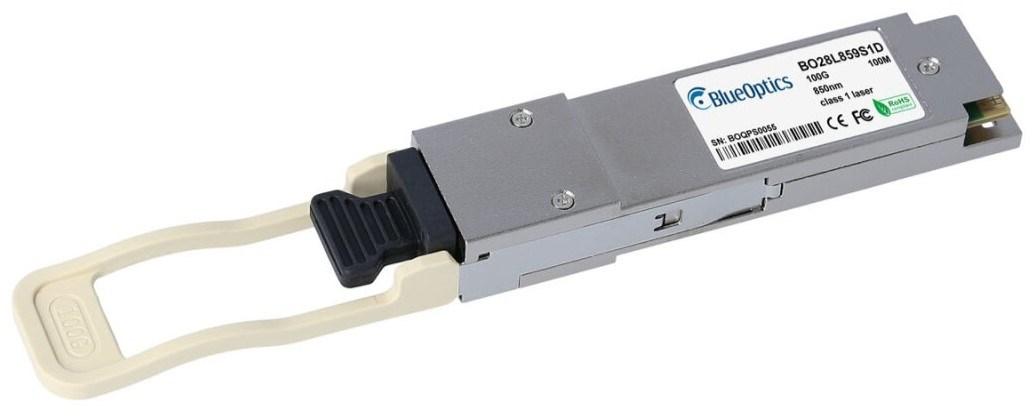 BlueOptics QSFP-100G-SR4-S - QSFP28 100G fiber transceiver, 850 nm, 100 m