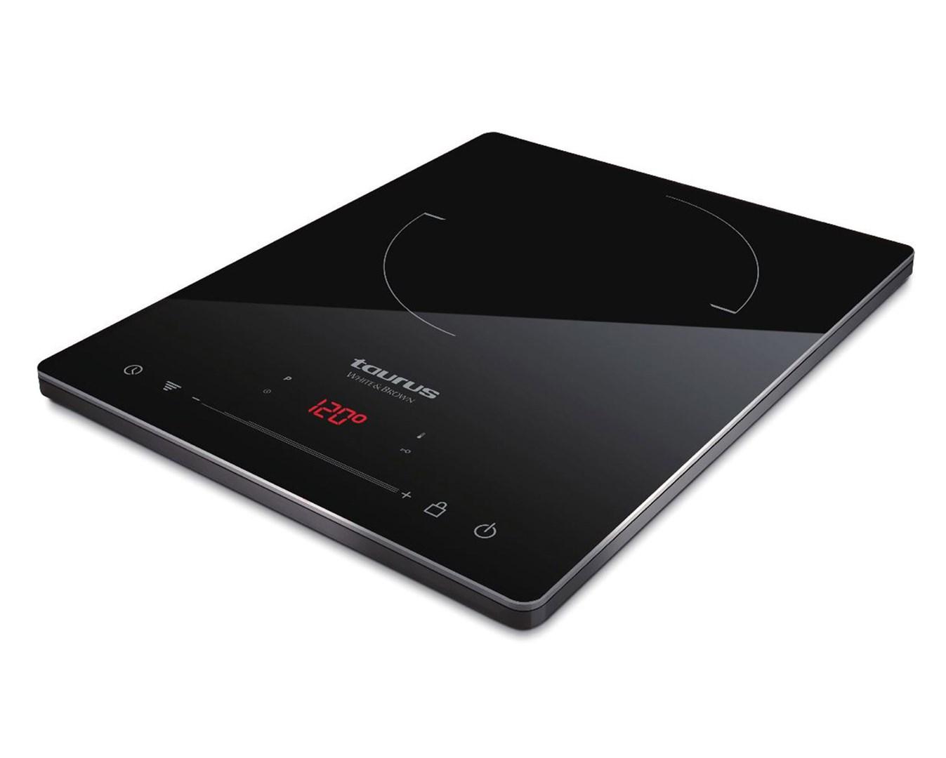 Taurus Darkfire bærbar induktionskogeplade - 2000 W, 29 cm