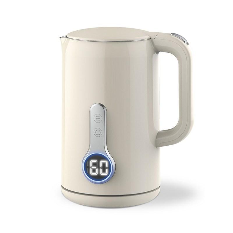 Maestro MR-025 Ivory elkedel - 1,7 l, temperaturvalg og hold varm