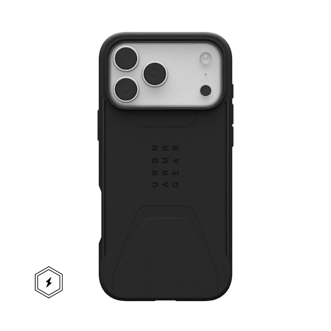 UAG (Urban Armor Gear) Cover til iPhone - 6,9", MagSafe, sort billede