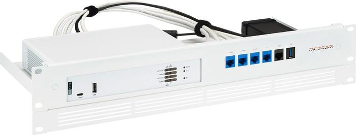 Rackmount.IT RM-SR-T14 - rackmontering til firewall, 1,3U (hvid) billede
