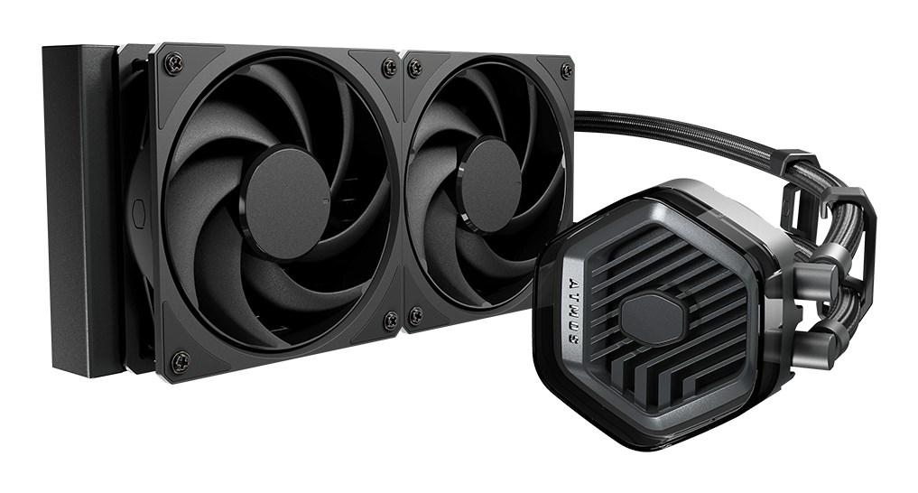 Cooler Master MasterLiquid Atmos Stealth - 240 mm CPU-vandkøling, sort billede