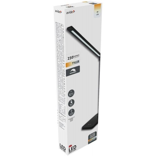 LED skrivebordslampe 6 W - sort, dæmpbar (IP20)