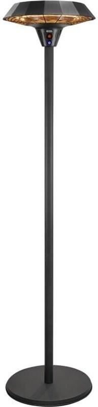 Elektrisk infrarød terrassevarmer TB2068S-01 - 2.000 W gulvmodel